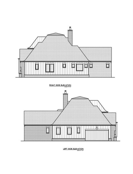 Exterior rendering of this home design in , Sherrills Ford, NC (Image 2).