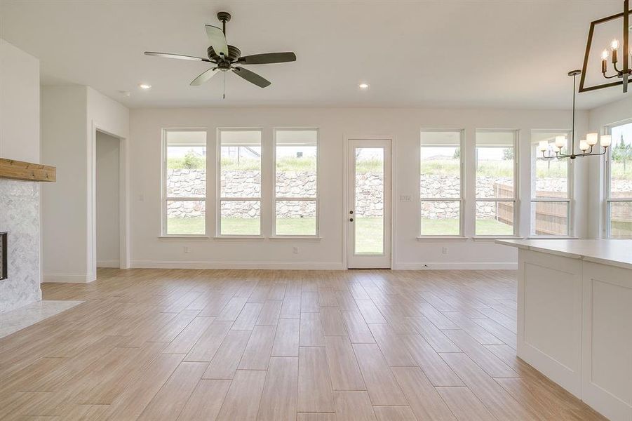 Spacious, unfurnished interior of a new home in Whitestone Crest, Benbrook (Image 23).