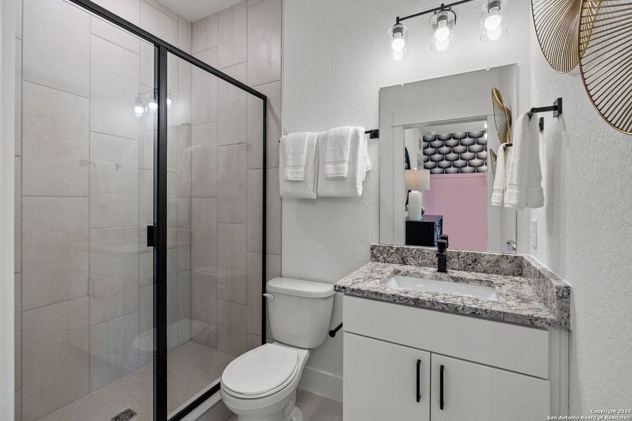 Furnished interior view inside a new home in Bison Ridge, San Antonio (Image 13).