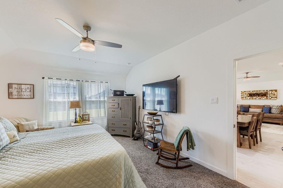 Furnished interior view inside a new home in , Katy (Image 8). Furnished interior view inside a new home in , Katy (Image 8).