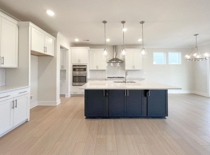 Furnished interior view inside a new home in Founders Club, Moore (Image 5).