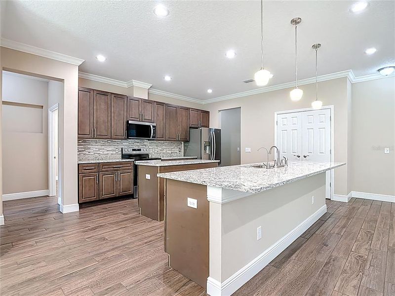 Furnished interior view inside a new home in , Orlando (Image 18). Furnished interior view inside a new home in , Orlando (Image 18).