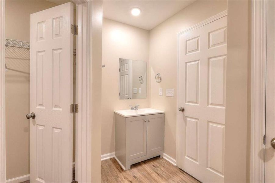 Furnished interior view inside a new home in , Monroe (Image 5).