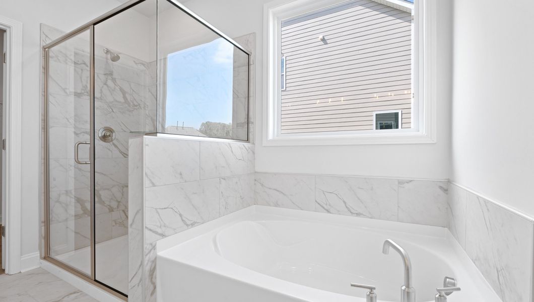 Furnished interior view inside a new home in Whitehawk Meadows, Travelers Rest (Image 14).