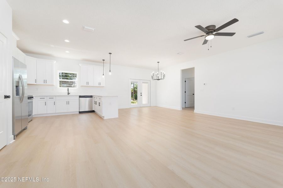 Spacious, unfurnished interior of a new home in , Keystone Heights (Image 12). Spacious, unfurnished interior of a new home in , Keystone Heights (Image 12).