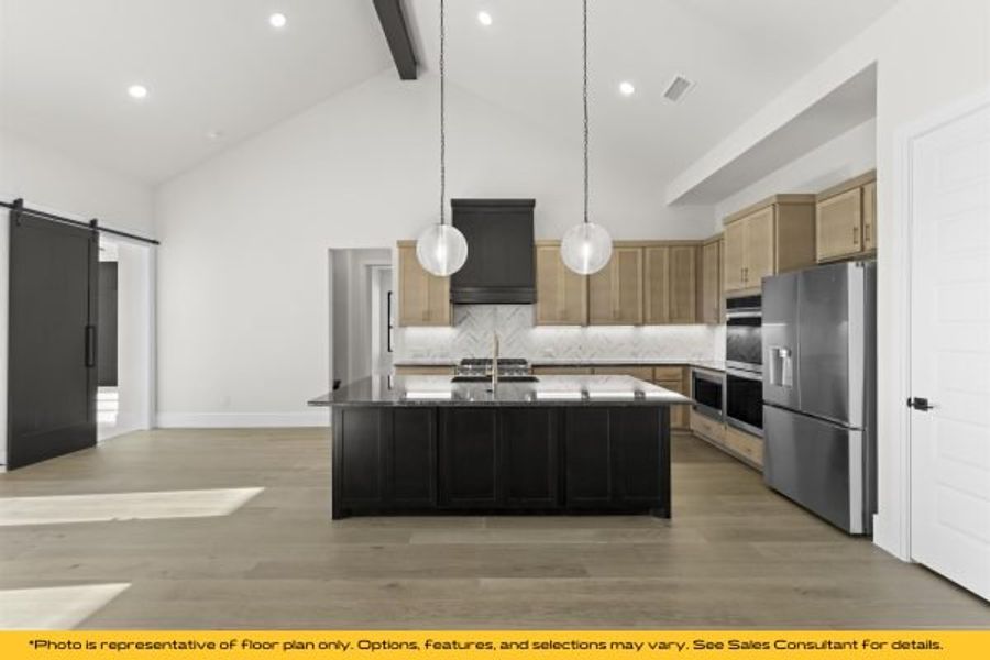 Representative furnished interior of a home built from the Bali by Stonefield Homes in Heath Golf and Yacht Club, Rockwall (Image 41).