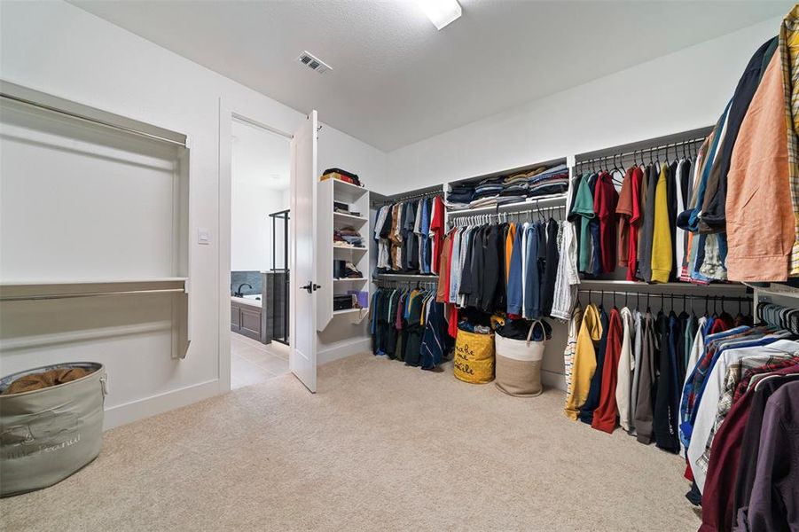 Furnished interior view inside a new home in North Sky, Celina (Image 30). Furnished interior view inside a new home in North Sky, Celina (Image 30).