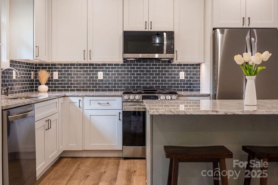 Furnished interior view inside a new home in , Asheville (Image 10).