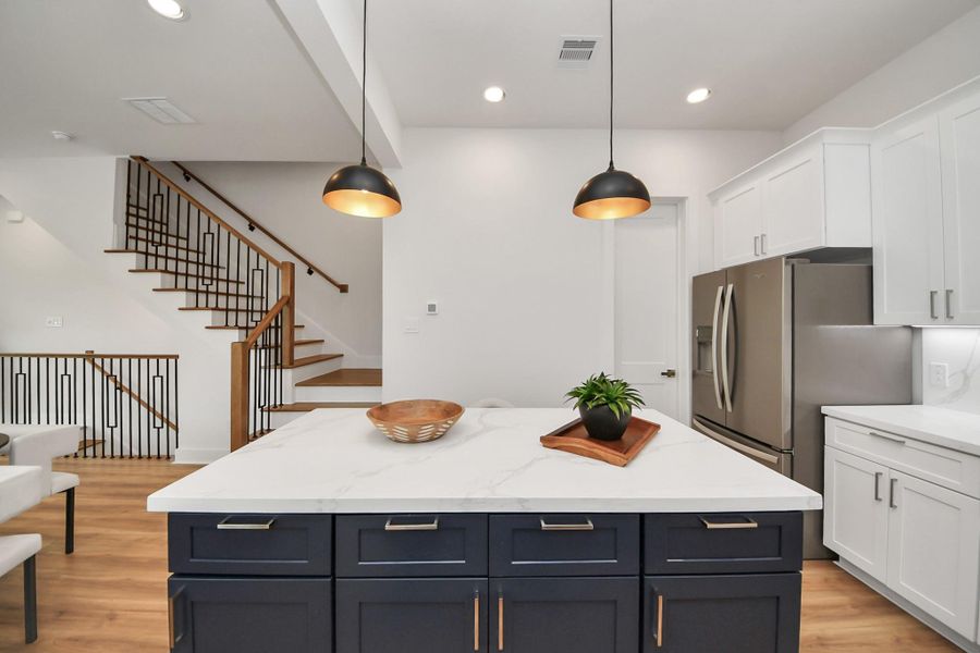 Furnished interior view inside a new home in , Houston (Image 16).