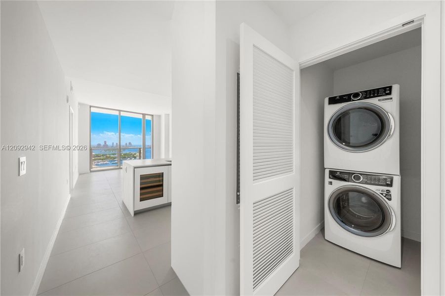Furnished interior view inside a new home in , Miami (Image 11).