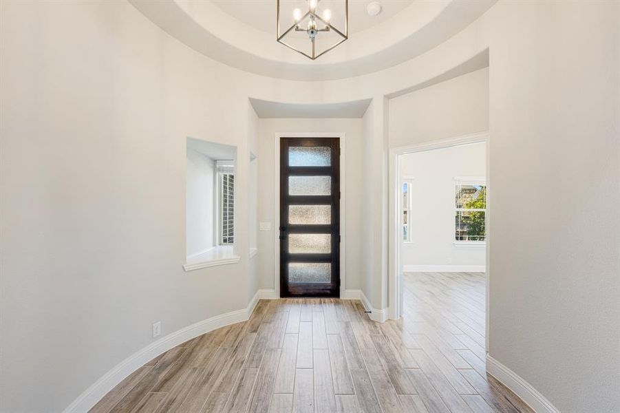 Spacious, unfurnished interior of a new home in Villages of Walnut Grove, Midlothian (Image 28).