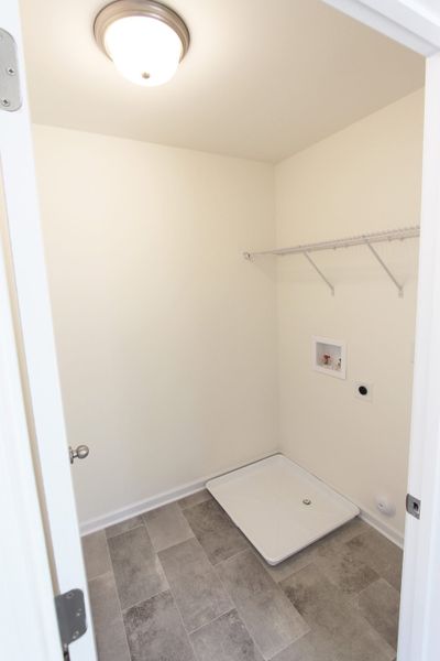 Representative unfurnished interior of a home built from the Southport by Keystone Homes NC in The Wilcox, Greensboro (Image 13).