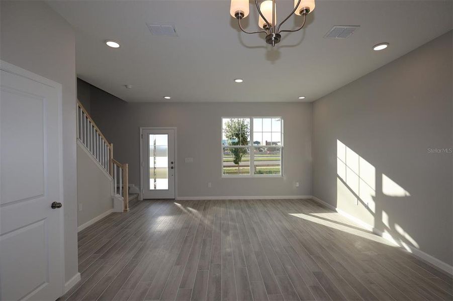 Spacious, unfurnished interior of a new home in Tribute at Ovation, Winter Garden (Image 20). Spacious, unfurnished interior of a new home in Tribute at Ovation, Winter Garden (Image 20).