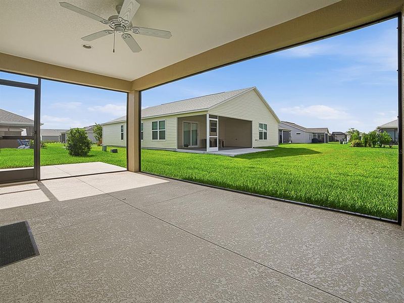Exterior details and patio area of a home in , The Villages (Image 21). Exterior details and patio area of a home in , The Villages (Image 21).