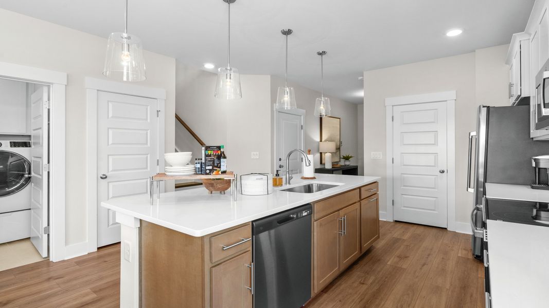 Furnished interior view inside a new home in Indigo at the Preserve, Longs (Image 8).