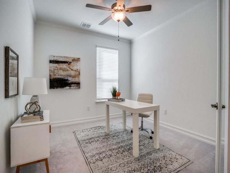 Furnished interior view inside a new home in , McKinney (Image 16). Furnished interior view inside a new home in , McKinney (Image 16).