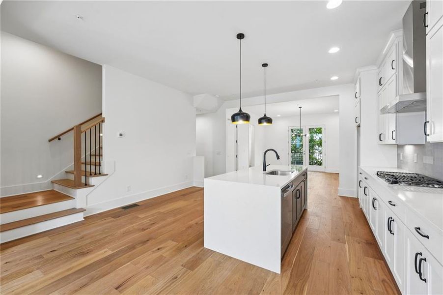 Furnished interior view inside a new home in , Decatur (Image 16).