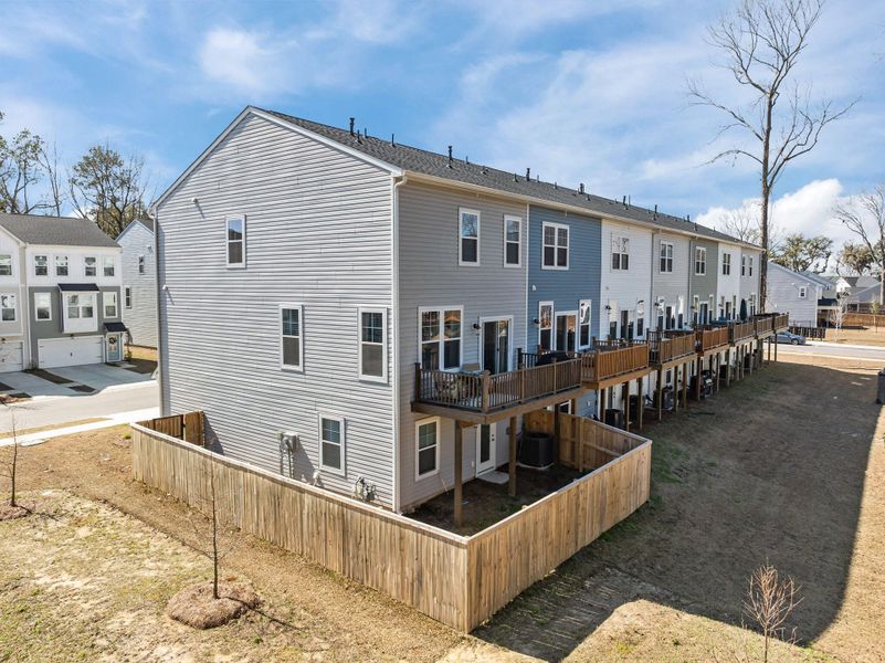 Exterior details and patio area of a home in , Hanahan (Image 27).