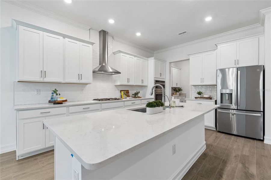 Furnished interior view inside a new home in , Brooksville (Image 8).
