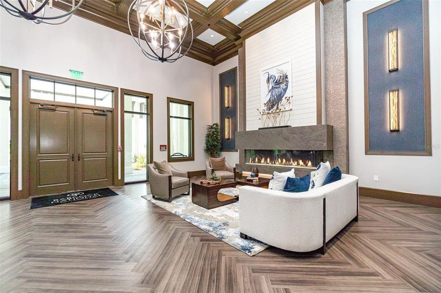 Furnished interior view inside a new home in , Punta Gorda (Image 26).