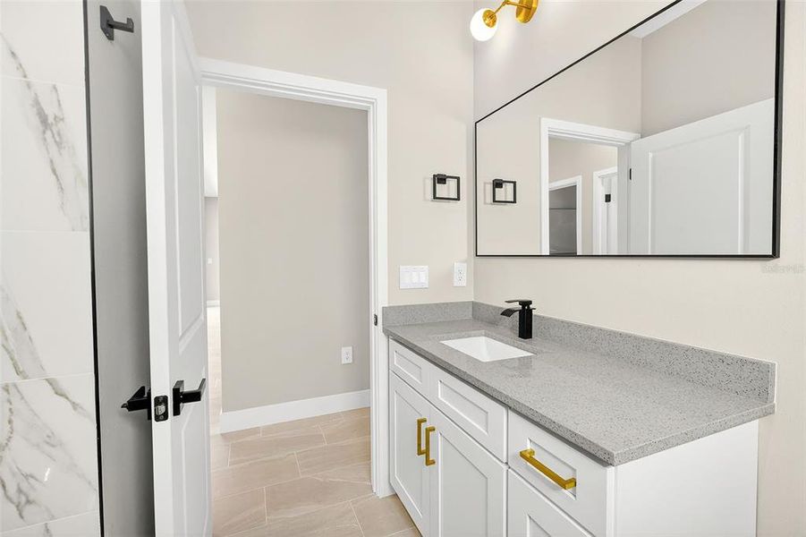 Furnished interior view inside a new home in , Port Charlotte (Image 17). Furnished interior view inside a new home in , Port Charlotte (Image 17).