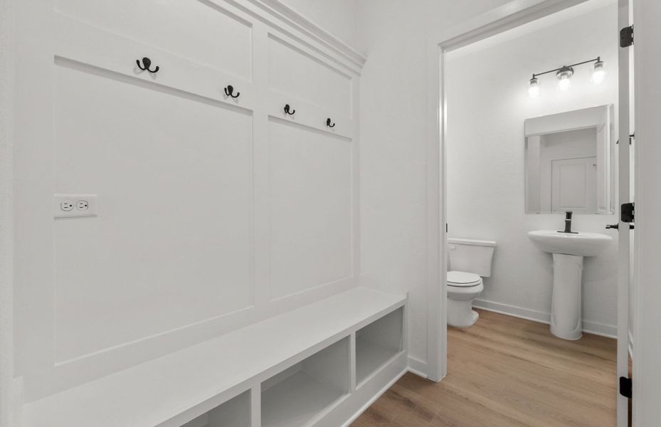 Spacious, unfurnished interior of a new home in Monarch on Main, Round Rock (Image 27). Spacious, unfurnished interior of a new home in Monarch on Main, Round Rock (Image 27).