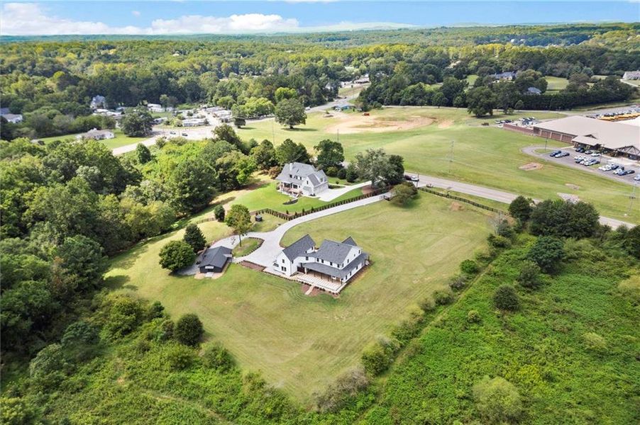 Front exterior of a new home in , Canton, GA, highlighting curb appeal (Image 2).