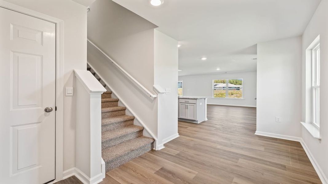 Spacious, unfurnished interior of a new home in Paddock Point, Roebuck (Image 12). Spacious, unfurnished interior of a new home in Paddock Point, Roebuck (Image 12).