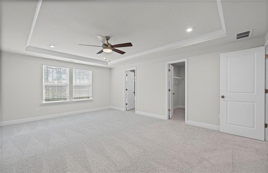 Spacious, unfurnished interior of a new home in Hawthorne Ridge, McDonough (Image 19).