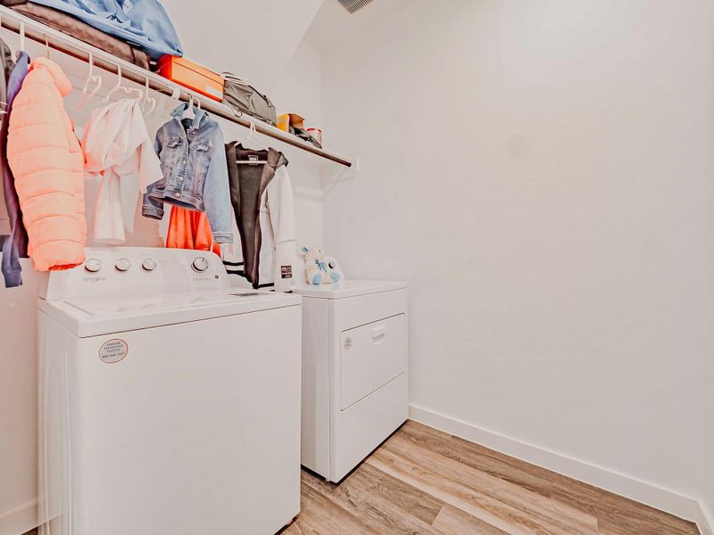 Furnished interior view inside a new home in , Katy (Image 17).