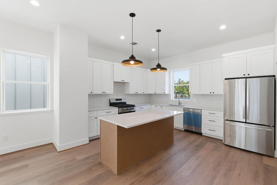 Furnished interior view inside a new home in , Houston (Image 8). Furnished interior view inside a new home in , Houston (Image 8).