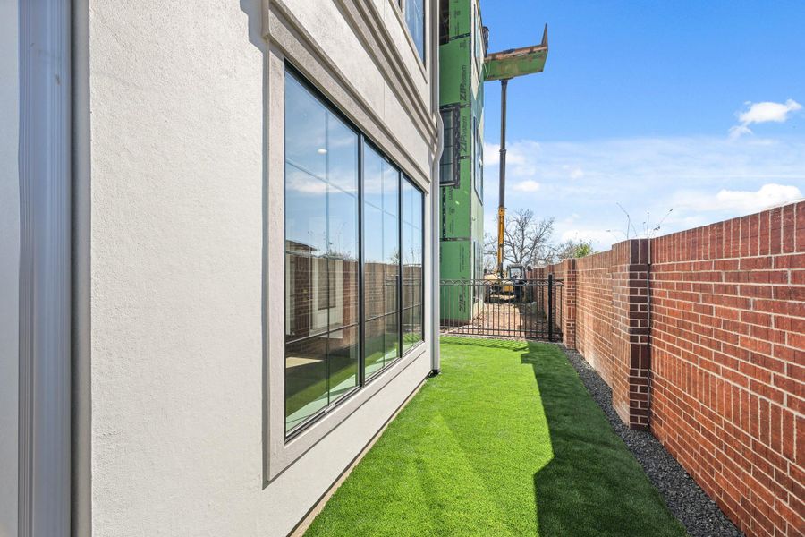 Exterior details and patio area of a home in , Sugar Land (Image 21). Exterior details and patio area of a home in , Sugar Land (Image 21).