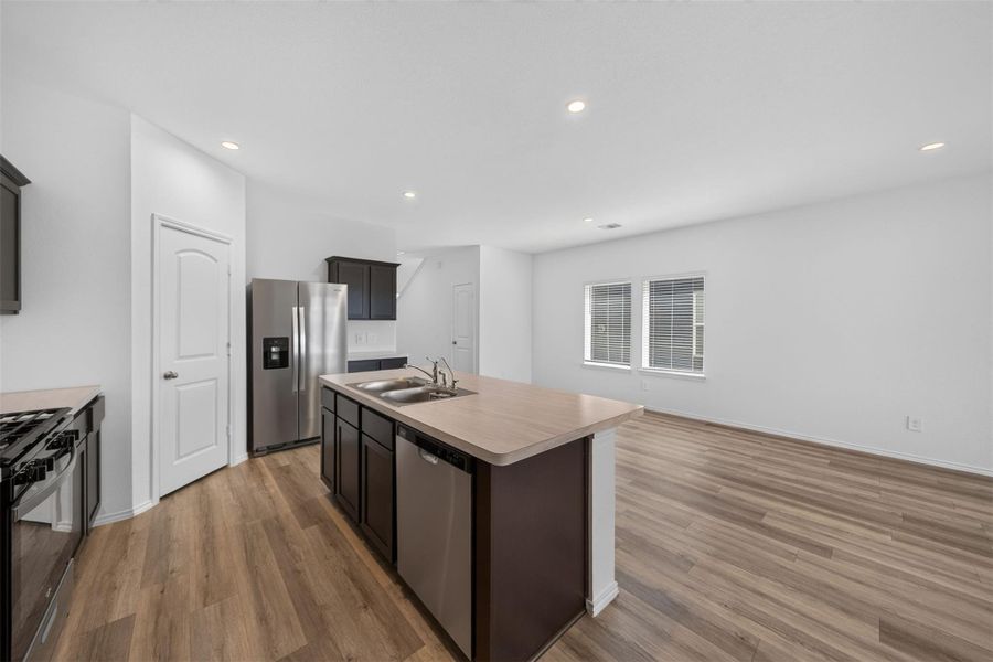 Furnished interior view inside a new home in , Houston (Image 7).