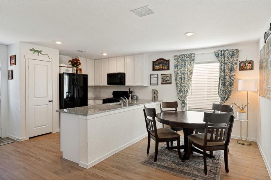 Furnished interior view inside a new home in Foree Ranch, Providence Village (Image 6).