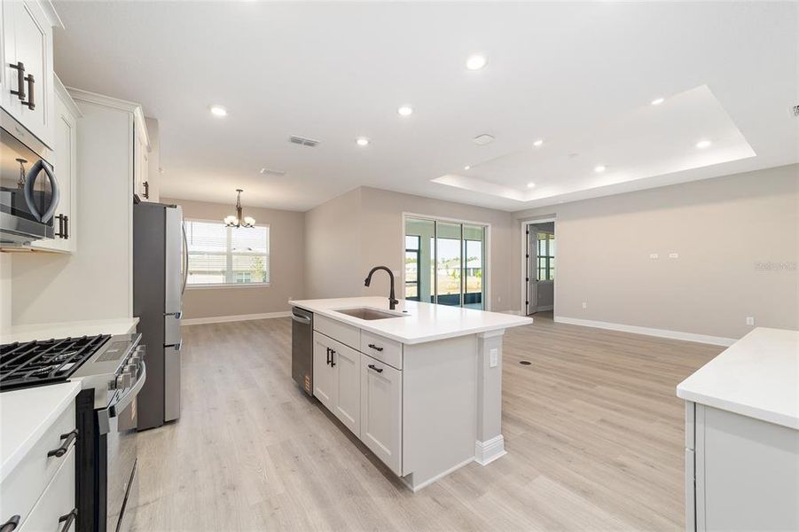 Furnished interior view inside a new home in On Top of the World Communities, Ocala (Image 10).