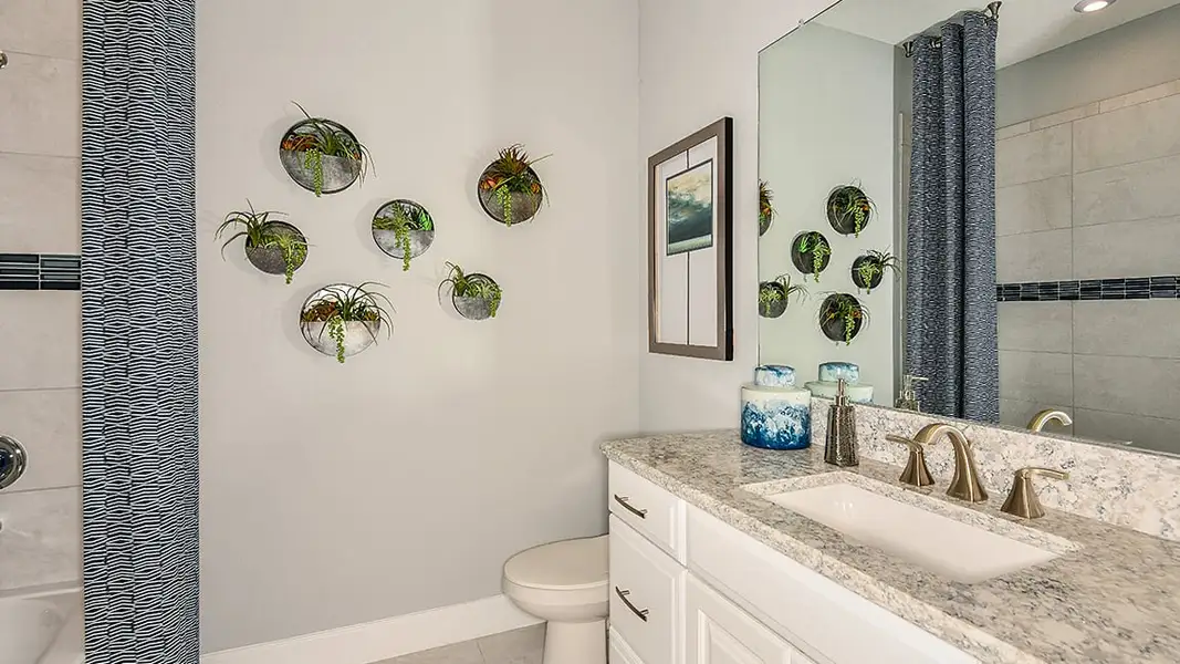 Furnished interior view inside a new home in Esplanade at Wiregrass Ranch, Wesley Chapel (Image 7).
