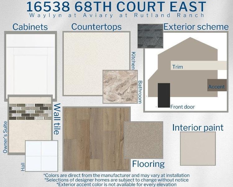 Waylyn - Colors for this home Waylyn - Colors for this home
