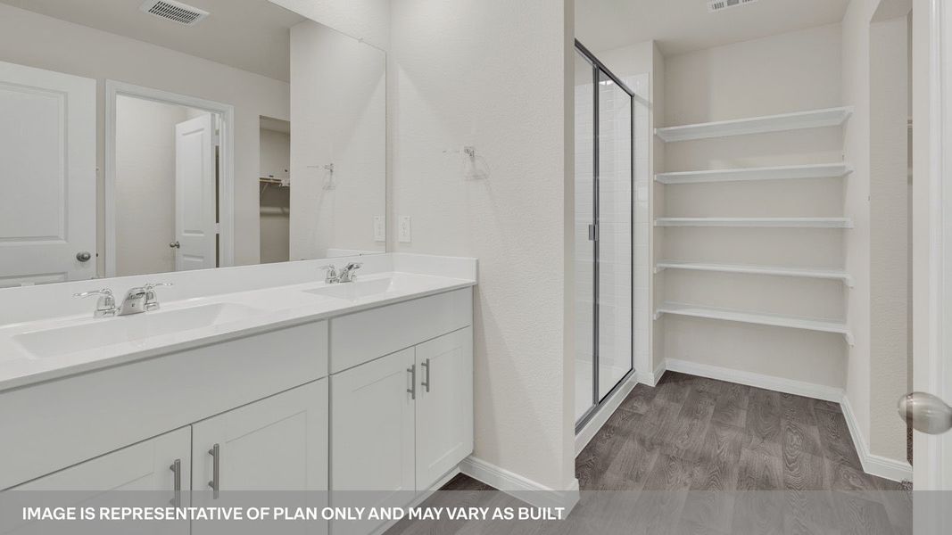 Representative furnished interior of a home built from the The Caroline by D.R. Horton in Whisper South, San Marcos (Image 7). Representative furnished interior of a home built from the The Caroline by D.R. Horton in Whisper South, San Marcos (Image 7).