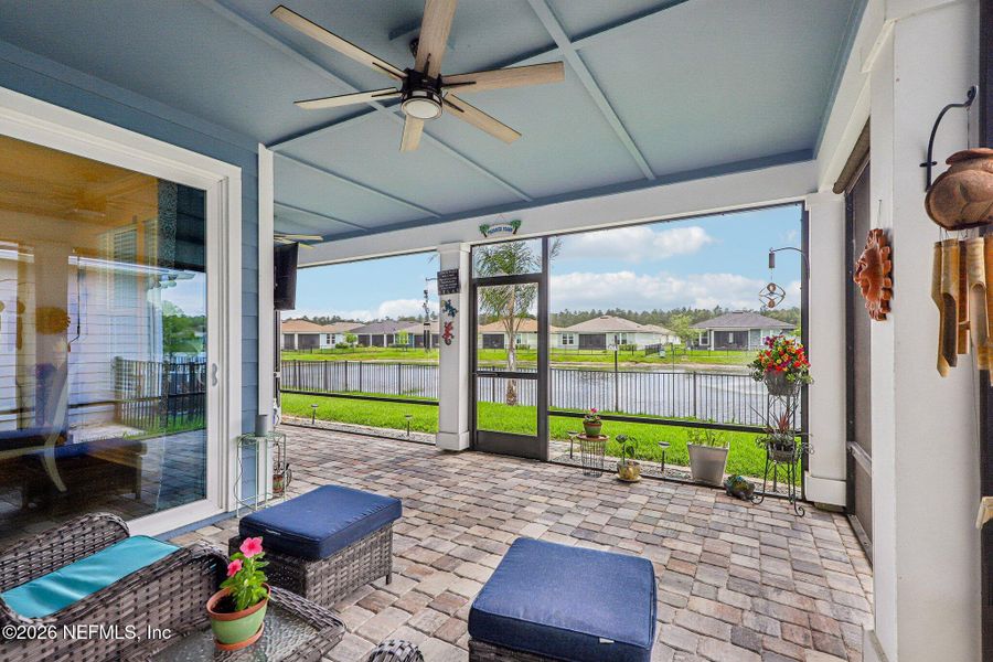 Exterior details and patio area of a home in , St. Augustine (Image 37).