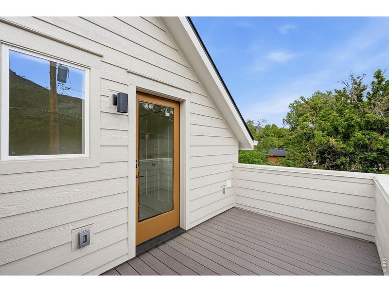 Exterior details and patio area of a home in , Golden (Image 26).