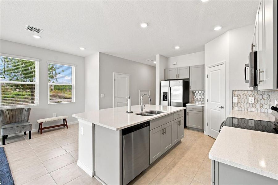 Furnished interior view inside a new home in , Kissimmee (Image 14).