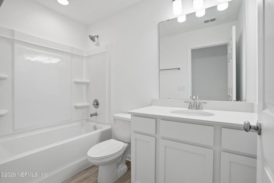 Furnished interior view inside a new home in , Jacksonville (Image 13).