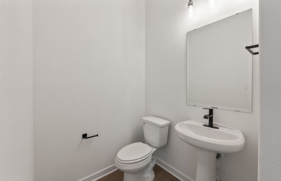 Furnished interior view inside a new home in Wolf Ranch, Georgetown (Image 6).