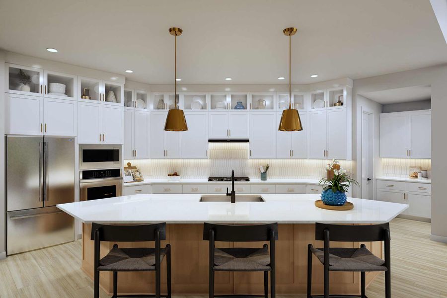 The Marigold - Cooktop Kitchen