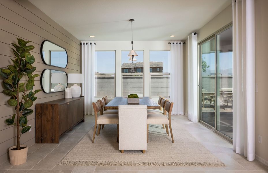 Furnished interior view inside a new home in Allen Ranches, Litchfield Park (Image 10).