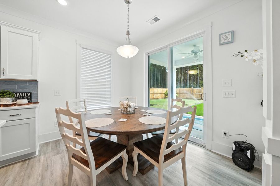 Furnished interior view inside a new home in , Ravenel (Image 11).