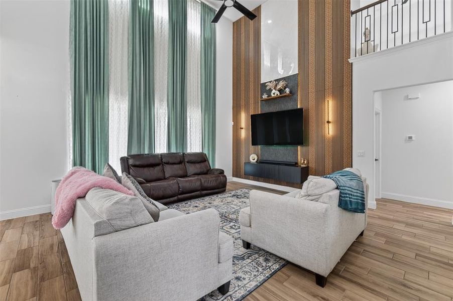 Furnished interior view inside a new home in , Little Elm (Image 25).