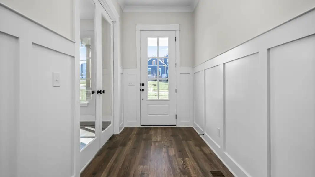 Hallway from front entrance