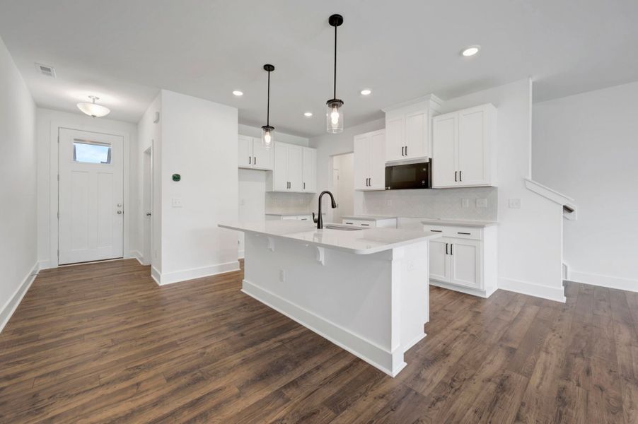 Furnished interior view inside a new home in Vaughan Farms, Angier (Image 6).