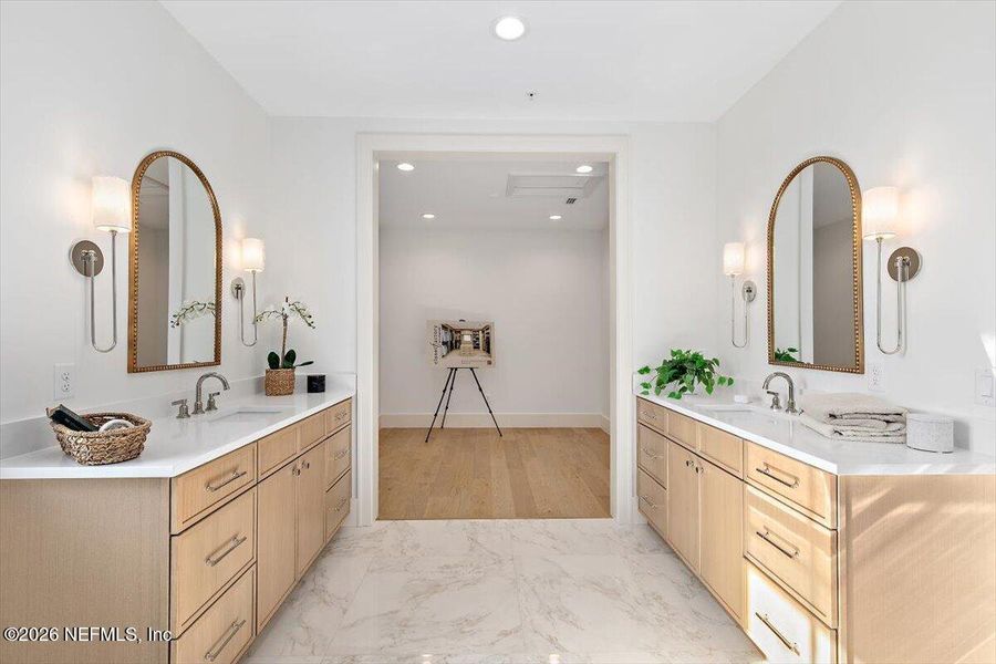 Furnished interior view inside a new home in , Jacksonville Beach (Image 38).